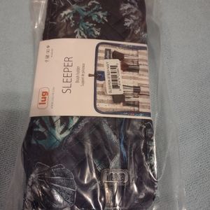 Lug Sleeper Stars and shells navy